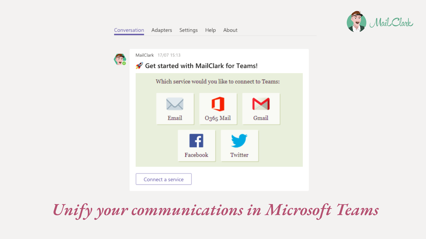MailClark for Slack & MS Teams - MailClark for Microsoft Teams