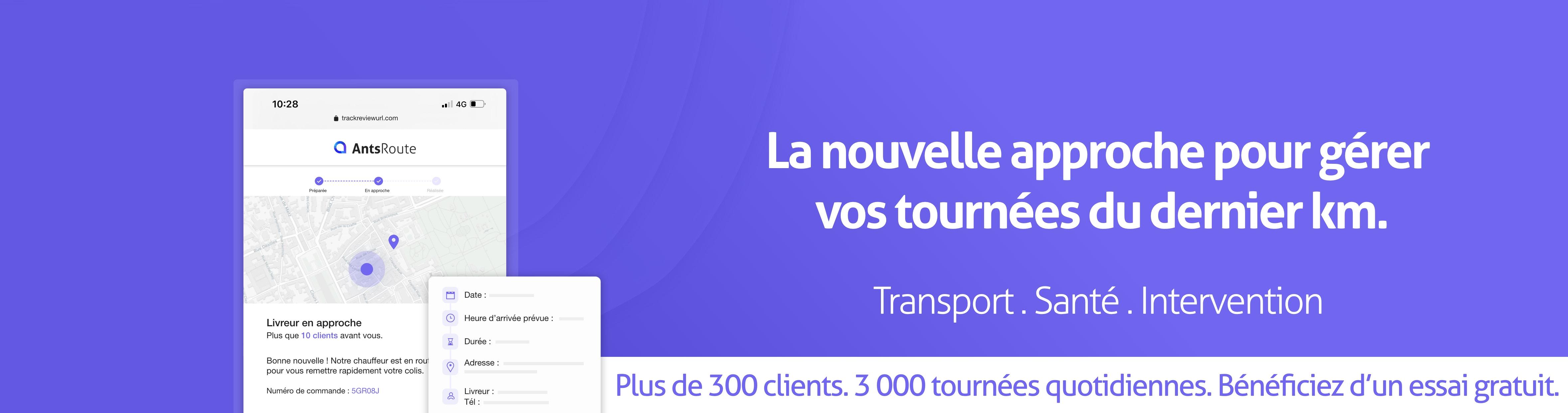 Avis AntsRoute : Optimisation des tournées de livraison et d'intervention - Appvizer