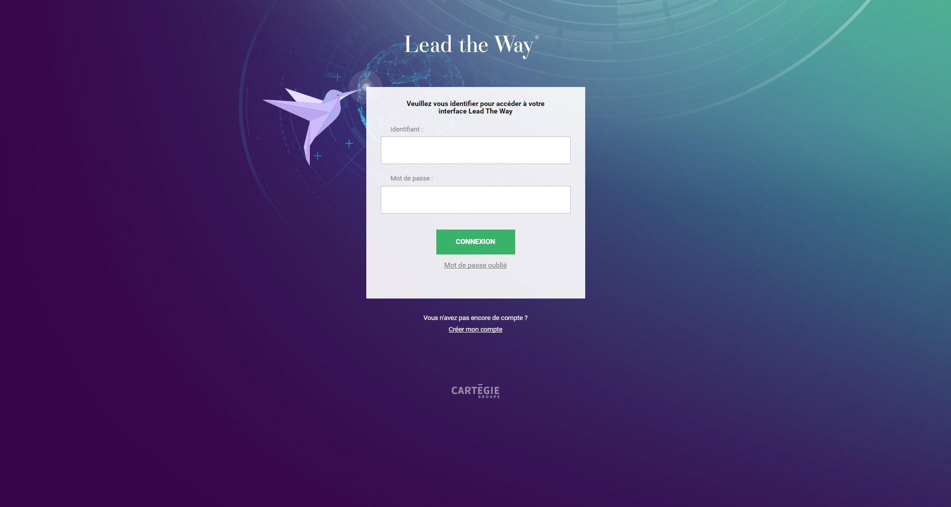Lead the Way - Login