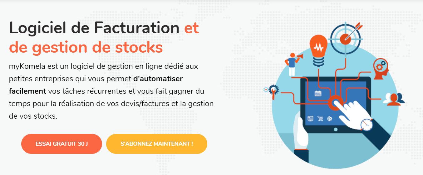 Avis myKomela Cloud : La facturation et la gestion de stocks pour les TPE - Appvizer