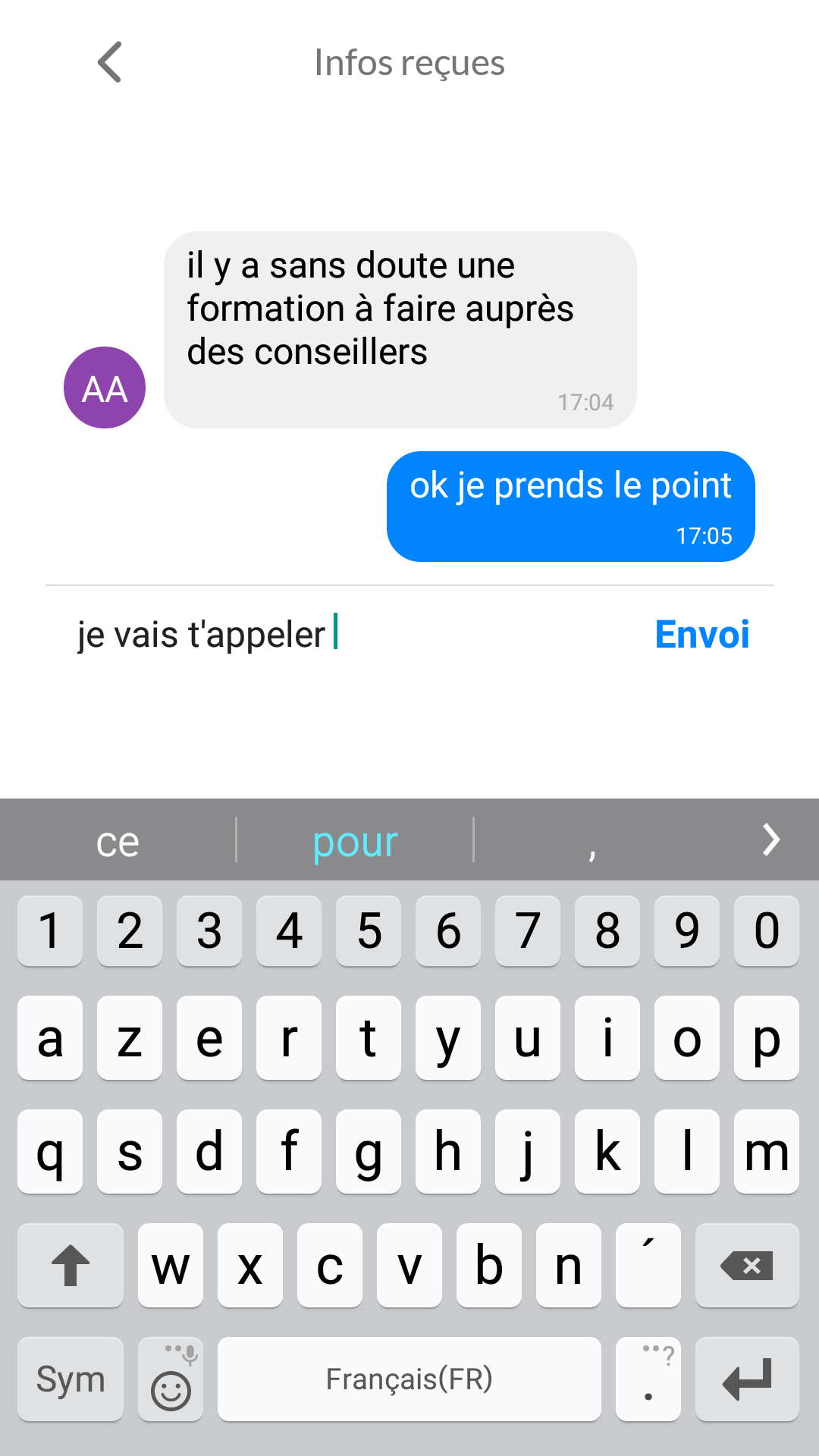 Cockpit de l'Expérience Client - Chat interne pour échanger sur un sujet (KPI, verbatim...)