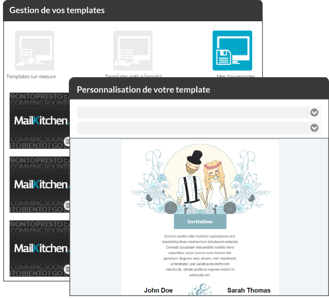 Mailkitchen - Save your Online Templates Mailkitchen - Save your Online Templates