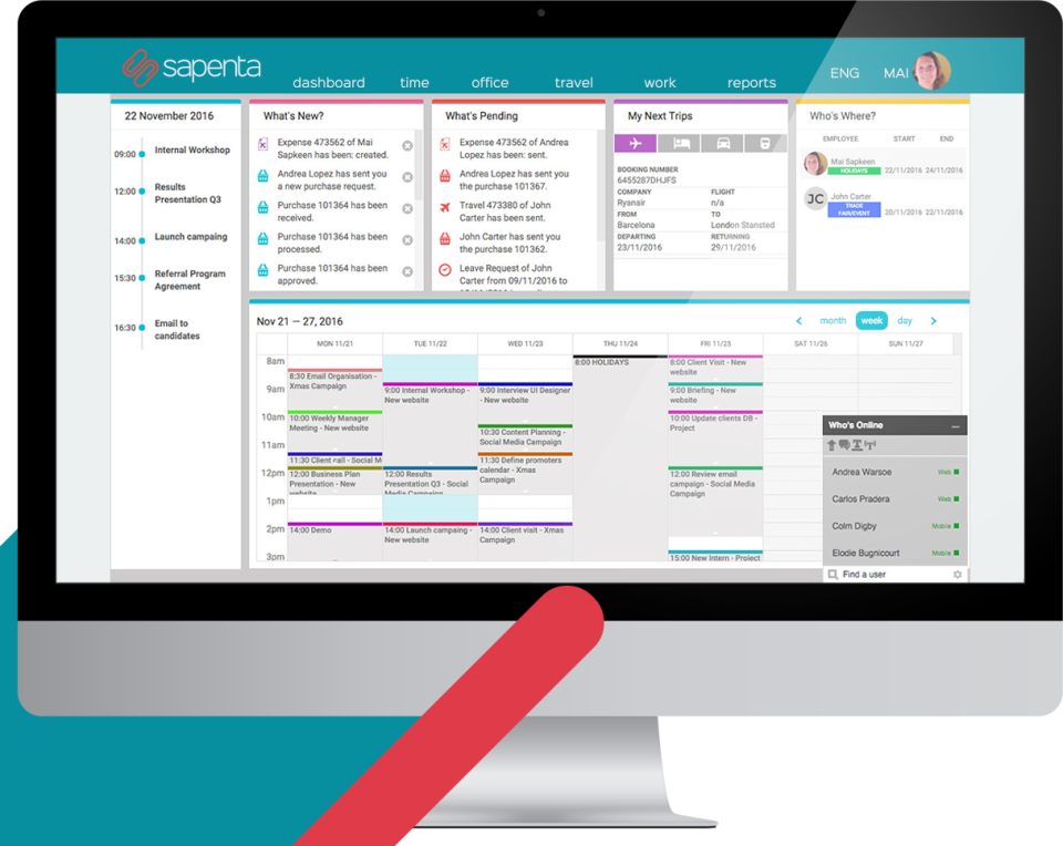 Sapenta Smartworking Platform - Sapenta Smartworking Plataforma-pantalla-0