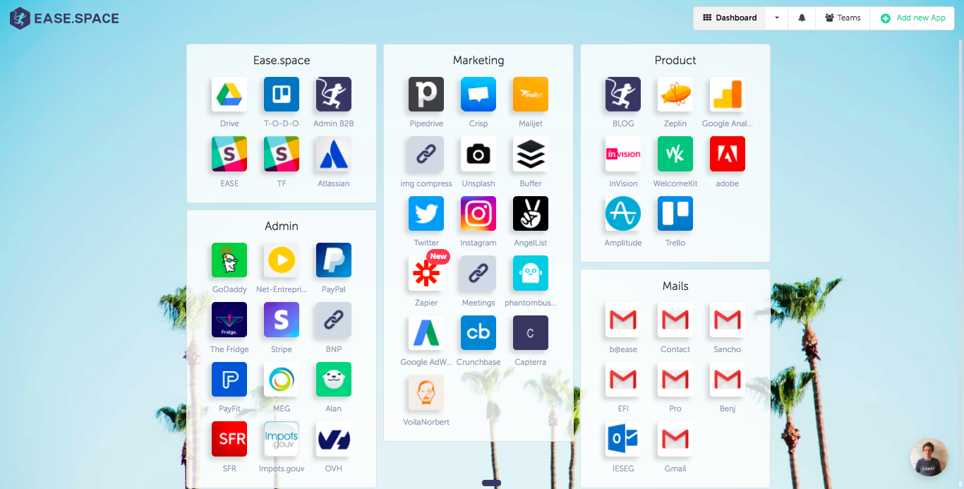 Ease.space - Get your passwords Easily, access your websites Ease.space - Get your passwords Easily, access your websites