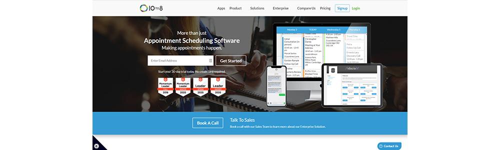 Review 10to8: Appointment Scheduling Software - Appvizer