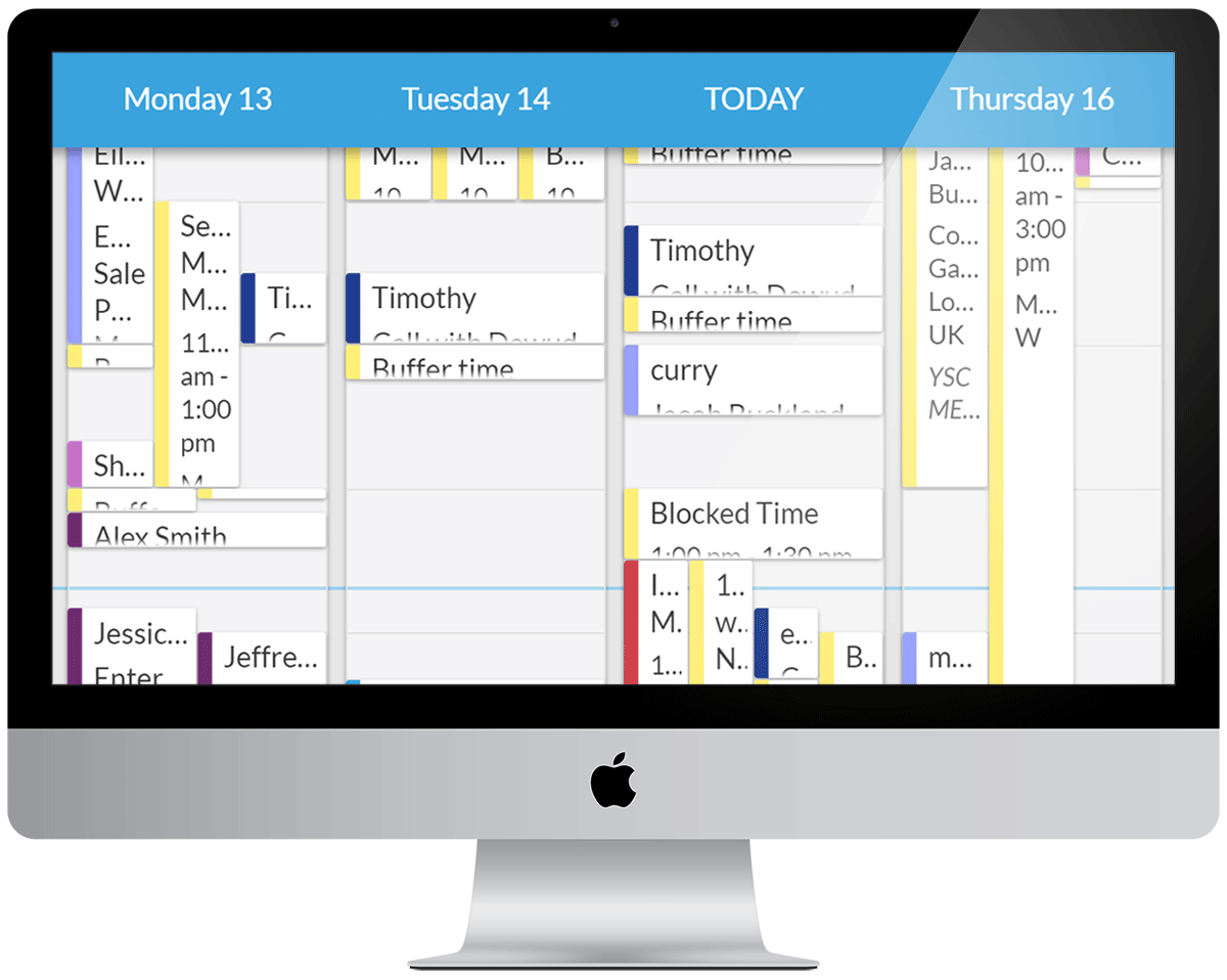 10to8 - The calendar view
