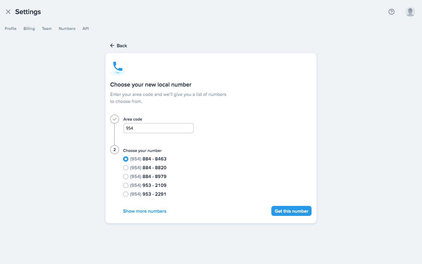 SimpleTexting-SimpleTexting Local Number