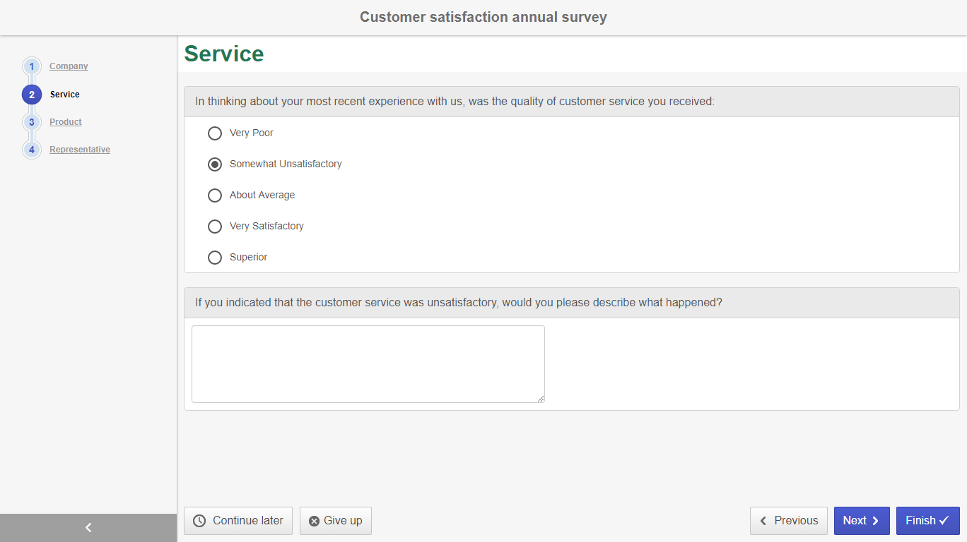 SoftExpert EQM - Questionnaire de satisfaction