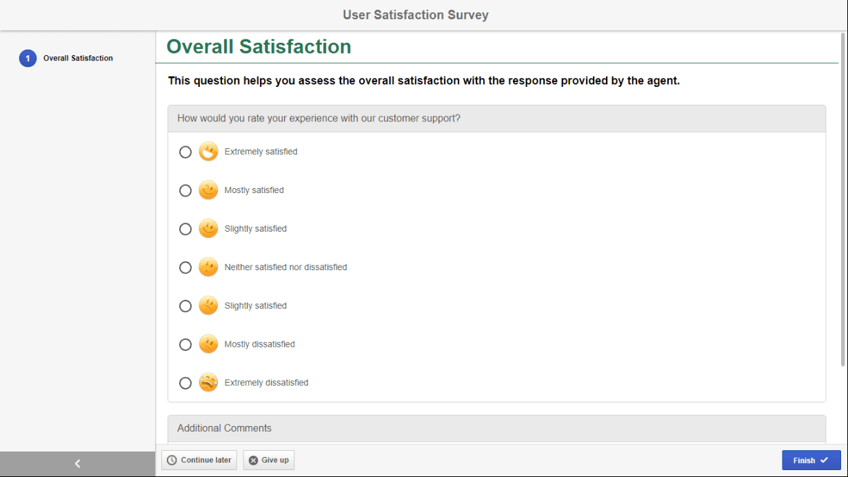 SoftExpert ESM - Questionnaire de satisfaction