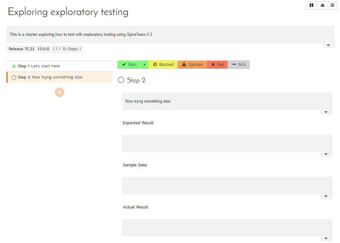 SpiraTest - Screenshot 4