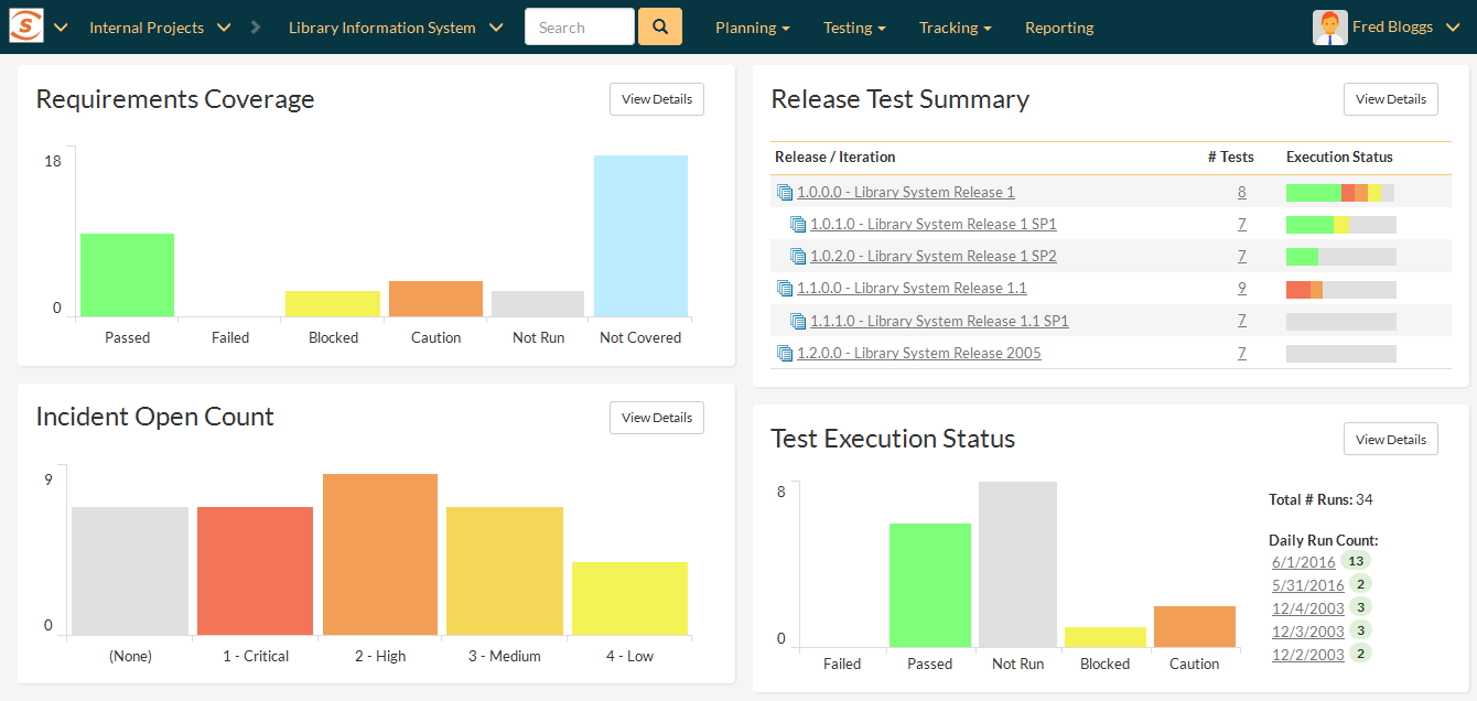 SpiraTest - Screenshot 6