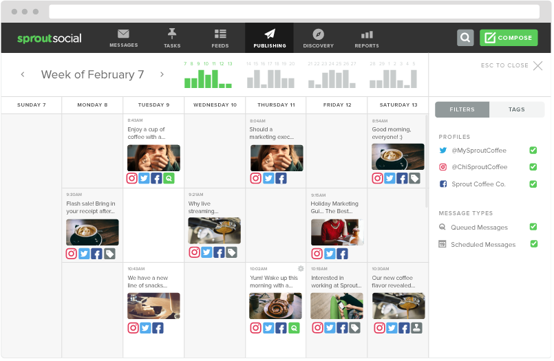 Sprout Social - Capture d'écran 3