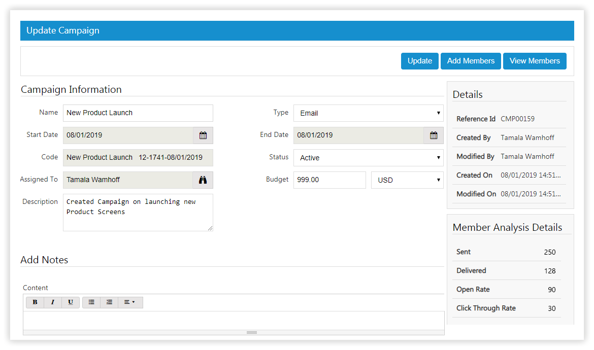 SutiCRM - Screenshot 3