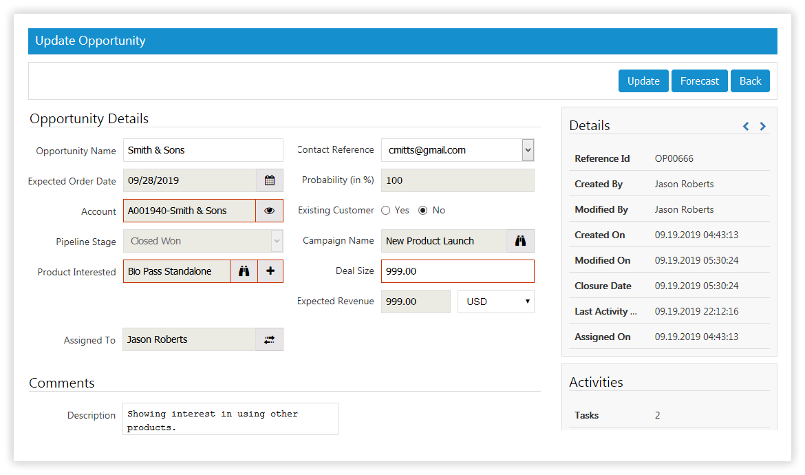 SutiCRM - Screenshot 5