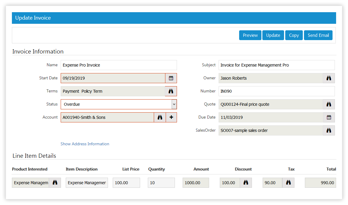 SutiCRM - Screenshot 10