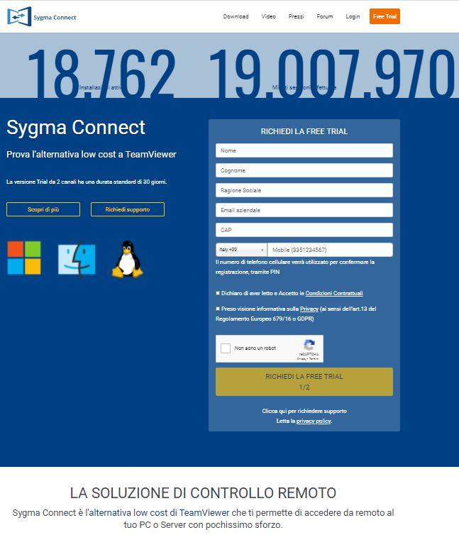 Sygma Connect - Screenshot 1