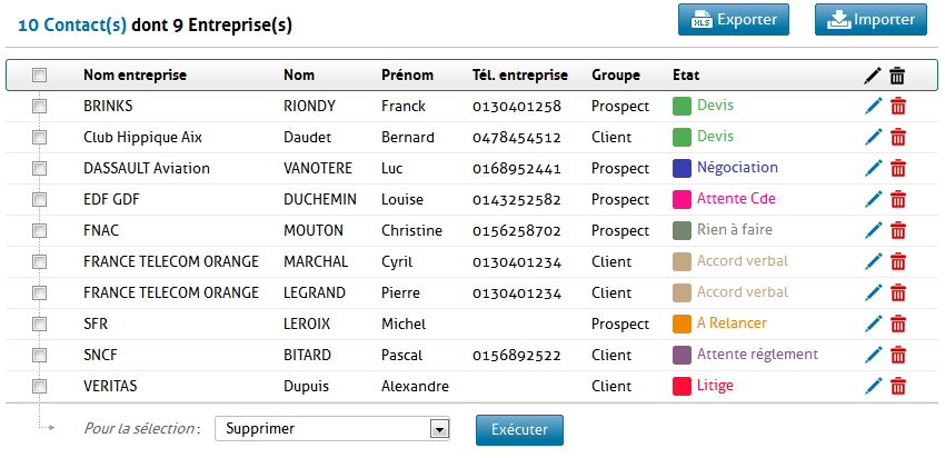 Contact management in RCMP Contact Contact management in RCMP Contact