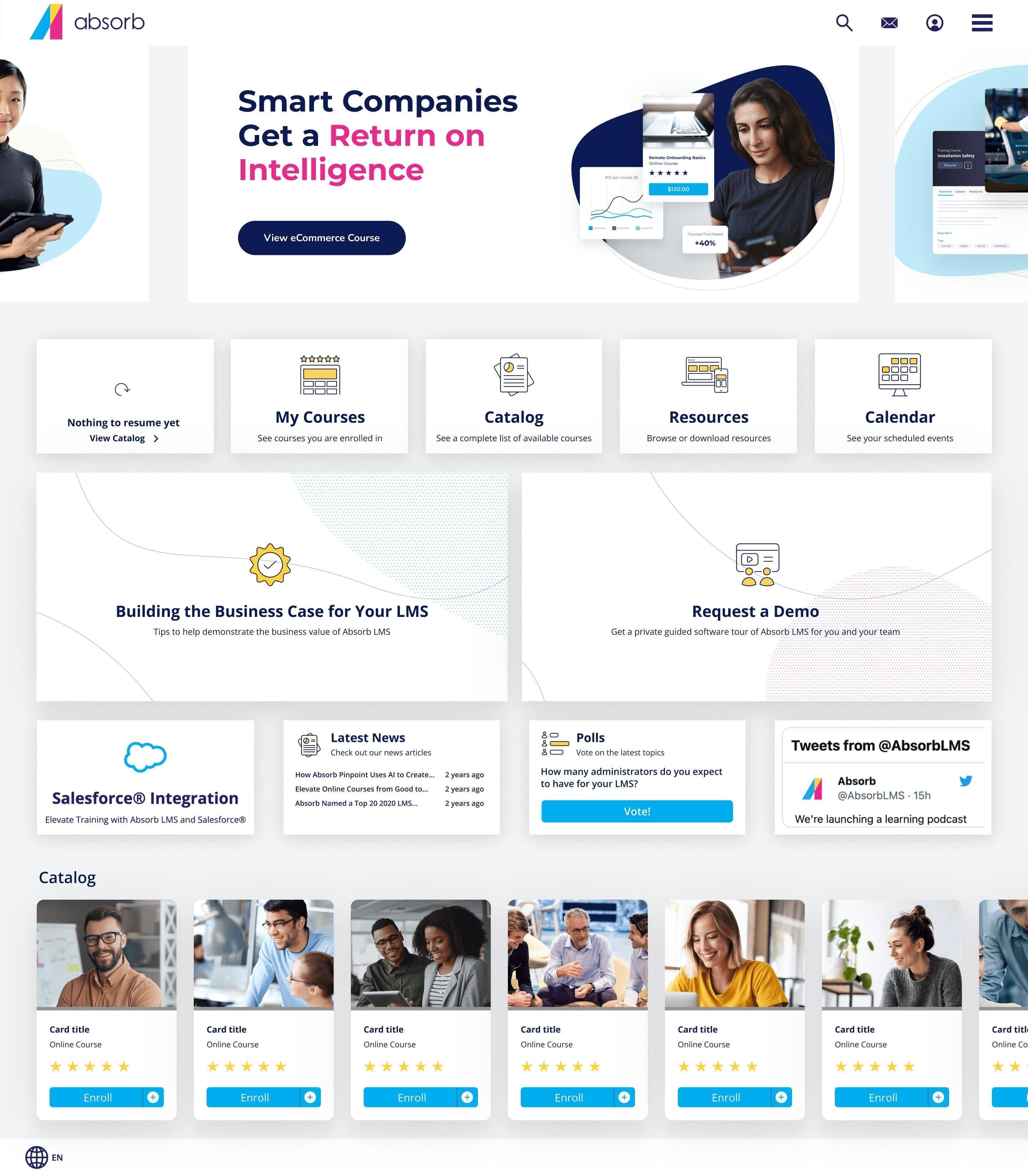 Absorb LMS : Enhance Learning Experiences with Absorb LMS Solutions