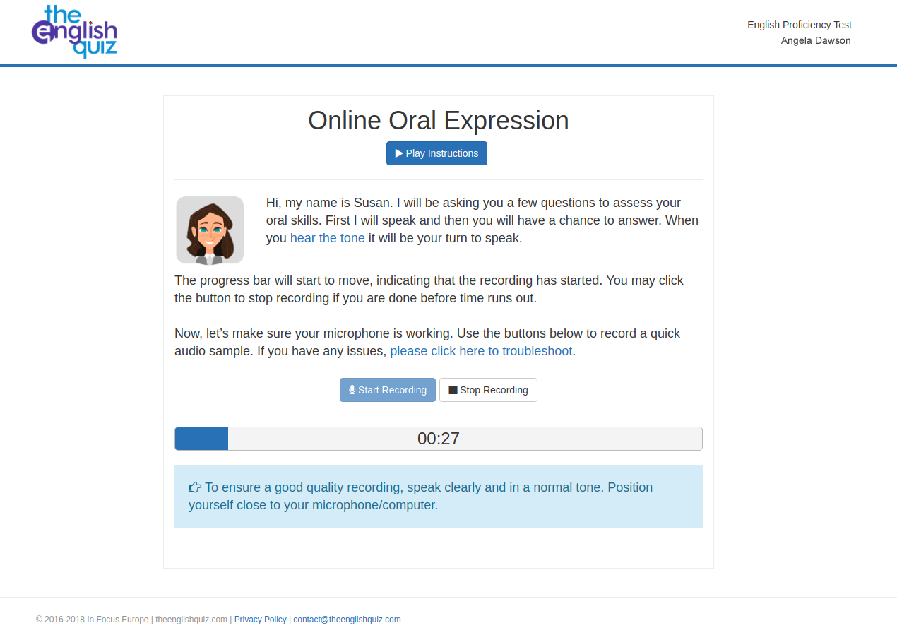 The English Quiz - Screenshot 6