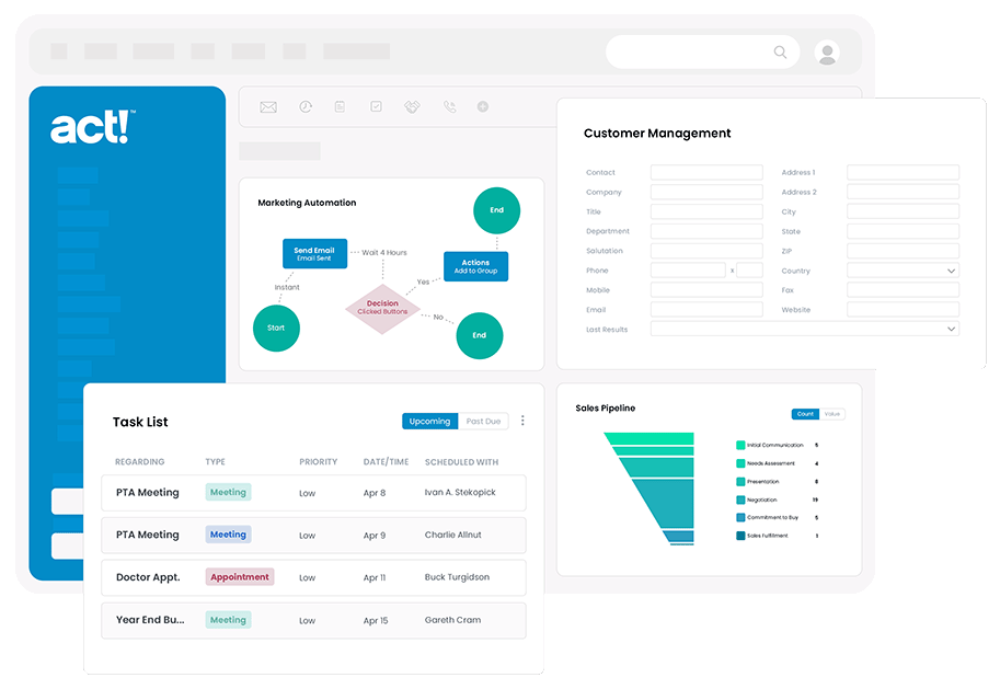 Act! - Gestion Clients et Activités