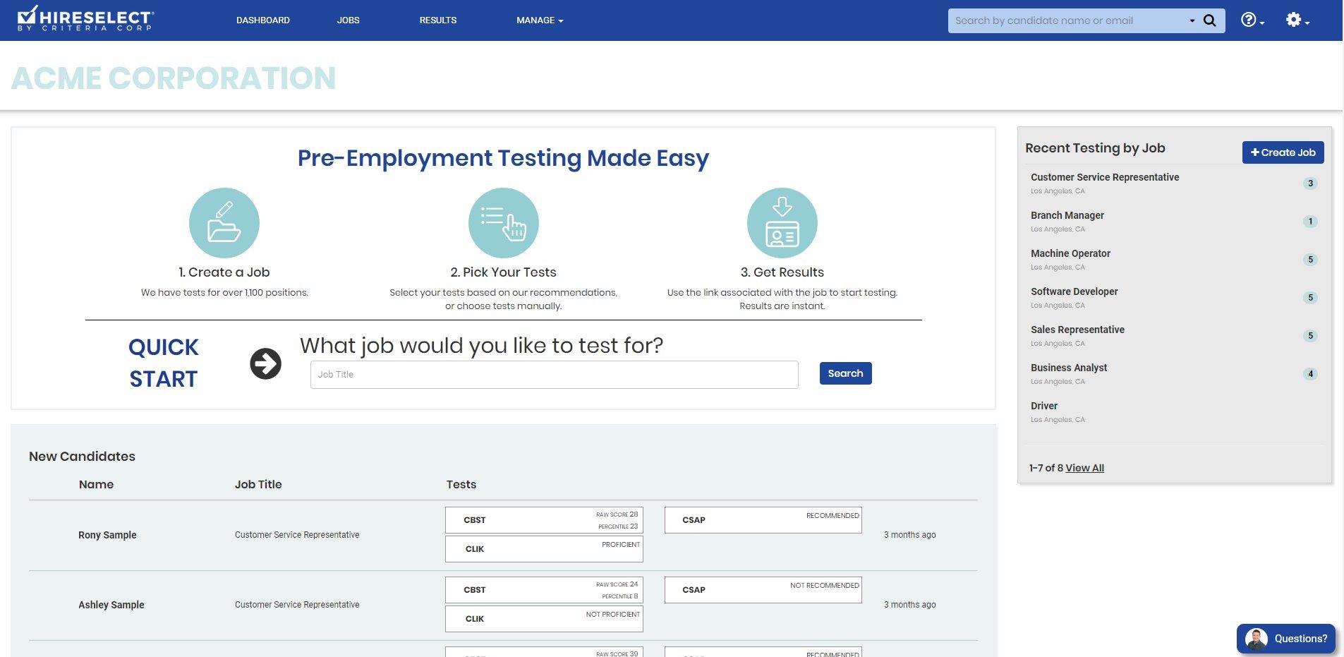 Review Wonscore from Wonderlic: Pre-employment Testing Software - Appvizer