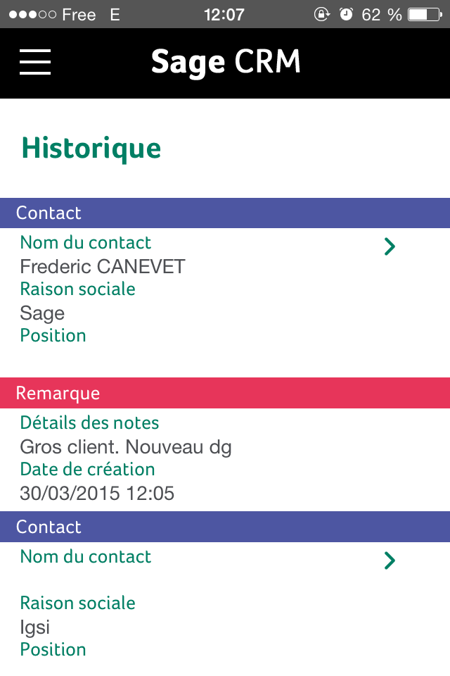 Sage CRM - Sage CRM: Géo-localisation des clients, Standard d'encodage avancé (AES), Base de savoir, wiki