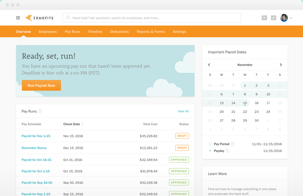 Zenefits - Zenefits-screenshot-1