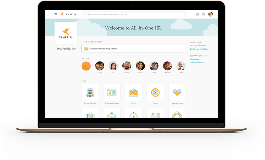 Zenefits - Zenefits-screenshot-2