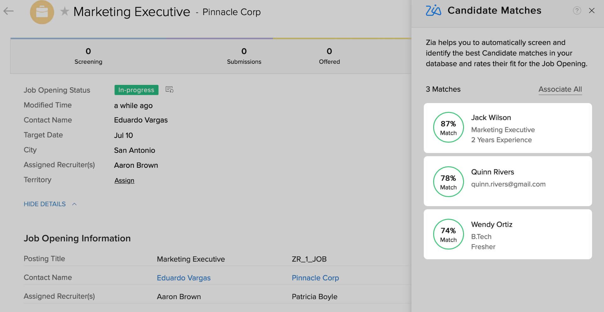Zoho Recruit Reviews, Prices & Features Appvizer