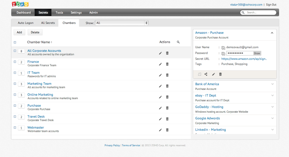 Zoho Vault-screenshot-3 Zoho Vault-screenshot-3