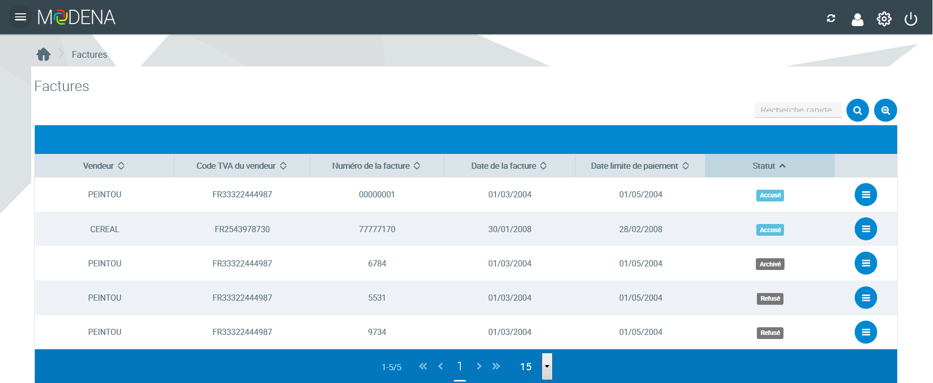 Generix Invoice Services - Dématérialisation des factures et suivi par statuts