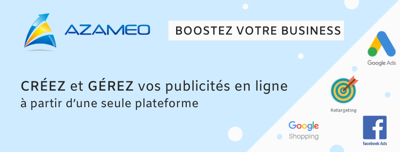 Avis Azameo : Plateforme publicitaire (Retargeting, Social & Google Ads) - Appvizer