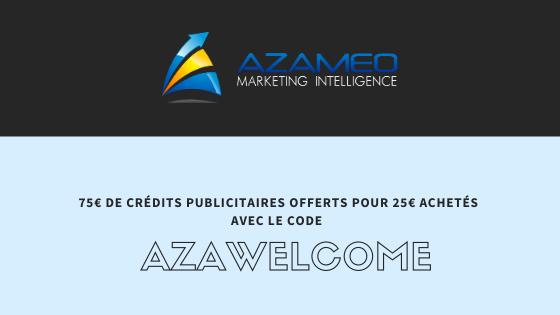 Azameo - Code promotionnel : AZAWELCOME