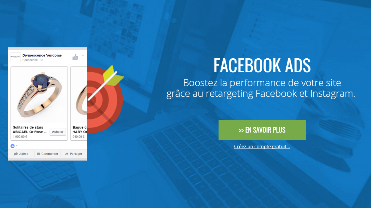 Azameo - AZA anuncios de Facebook: aumentar el rendimiento de su sitio web reorientación a través de Facebook e Instagram