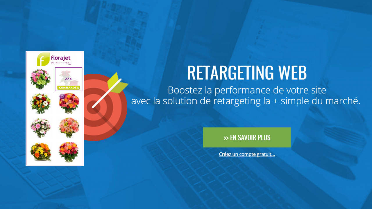 Azameo - Aza Web retarget: Boost the performance of your website with the solution of the retargeting + single market.