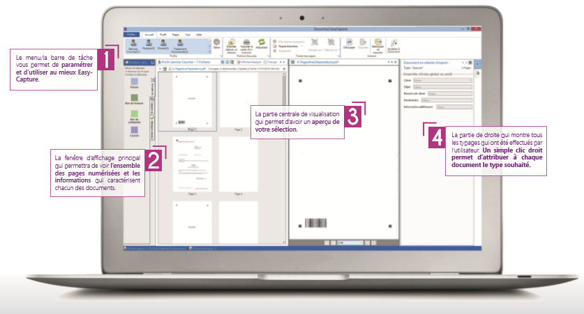 EasyCapture - L'interface