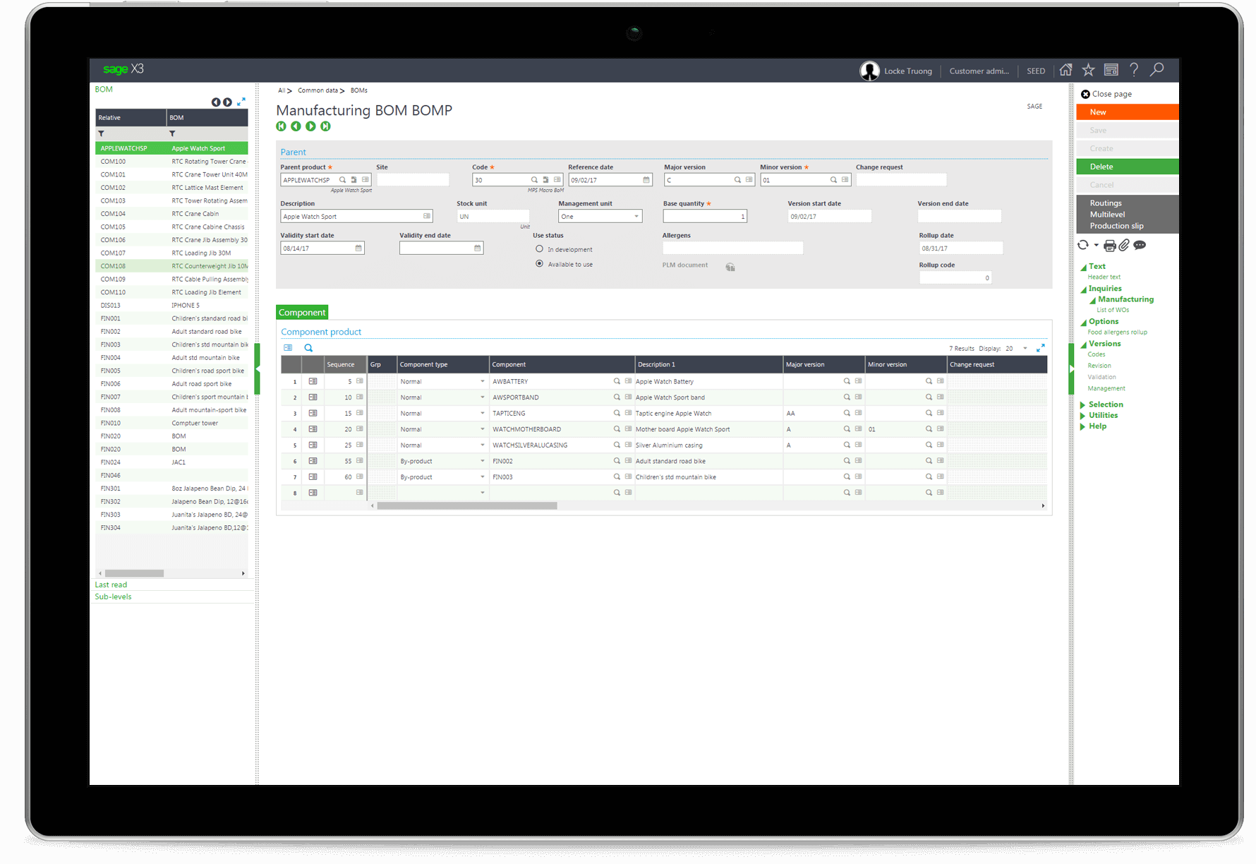 Sage Business Cloud X3 - Screenshot 2