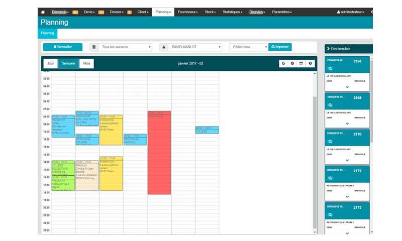 DIMO Maint Services - DIMO Maint Services : un planning adapté à la réalité terrain