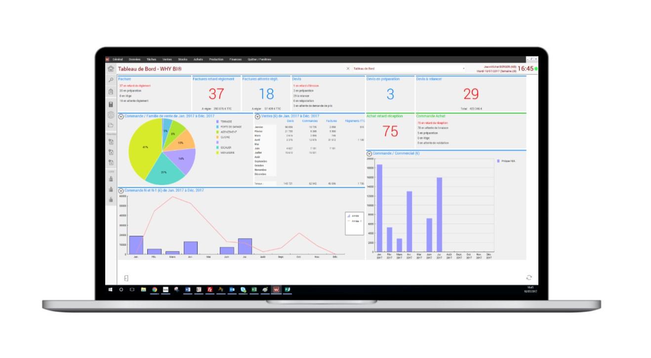 WHY Manager - Tableau de bord