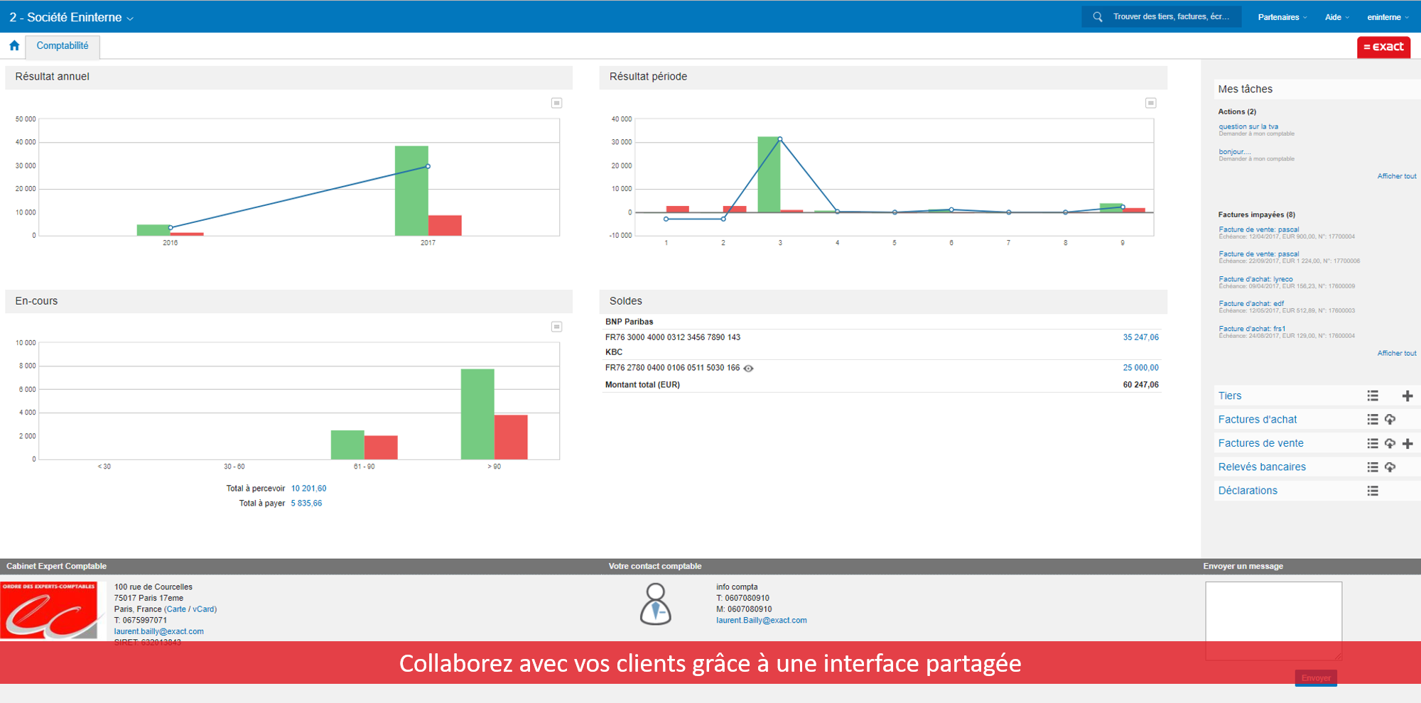 Exact pour Experts-Comptables - 6_Collaboration client