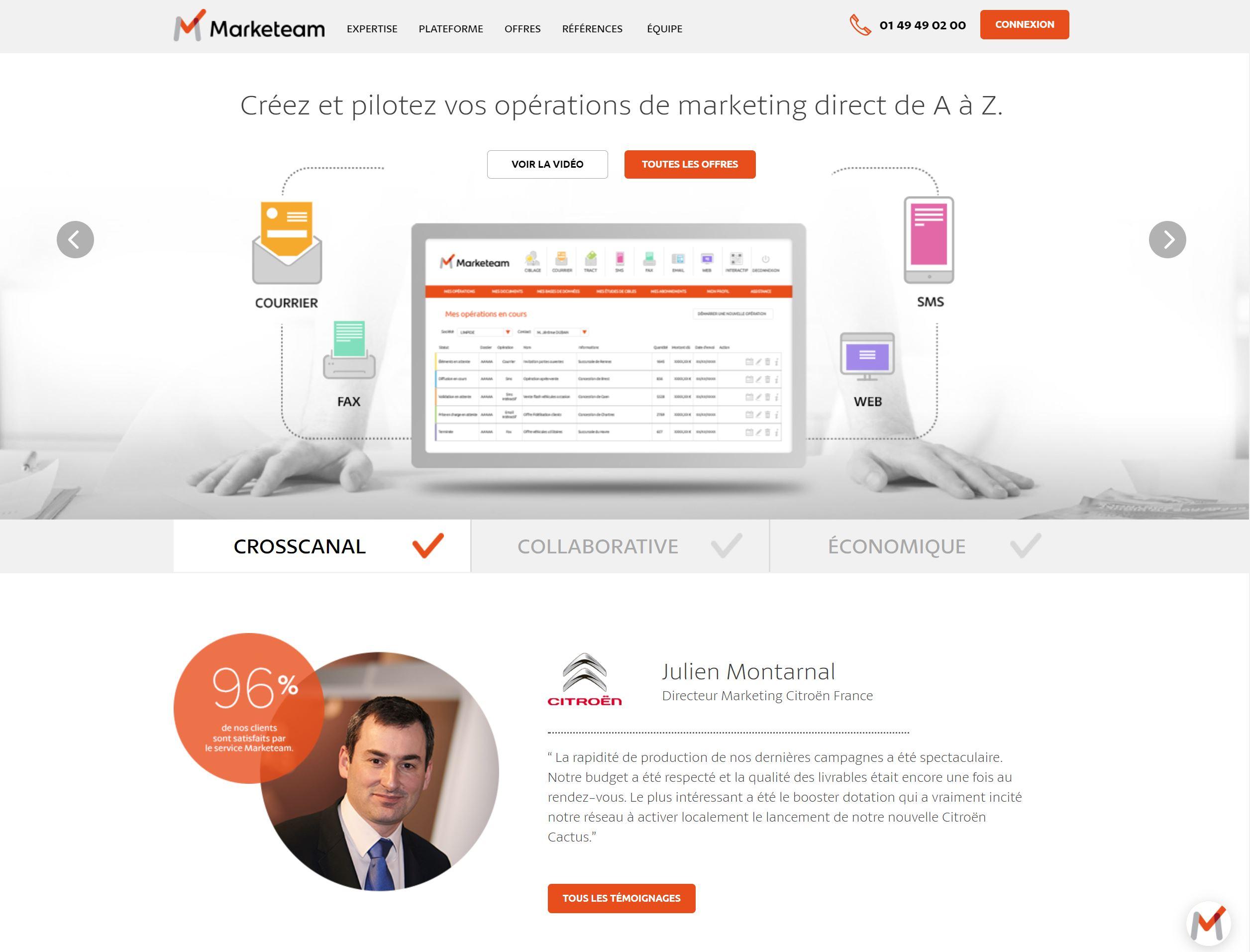 Marketeam - Toutes vos opérations de marketing direct