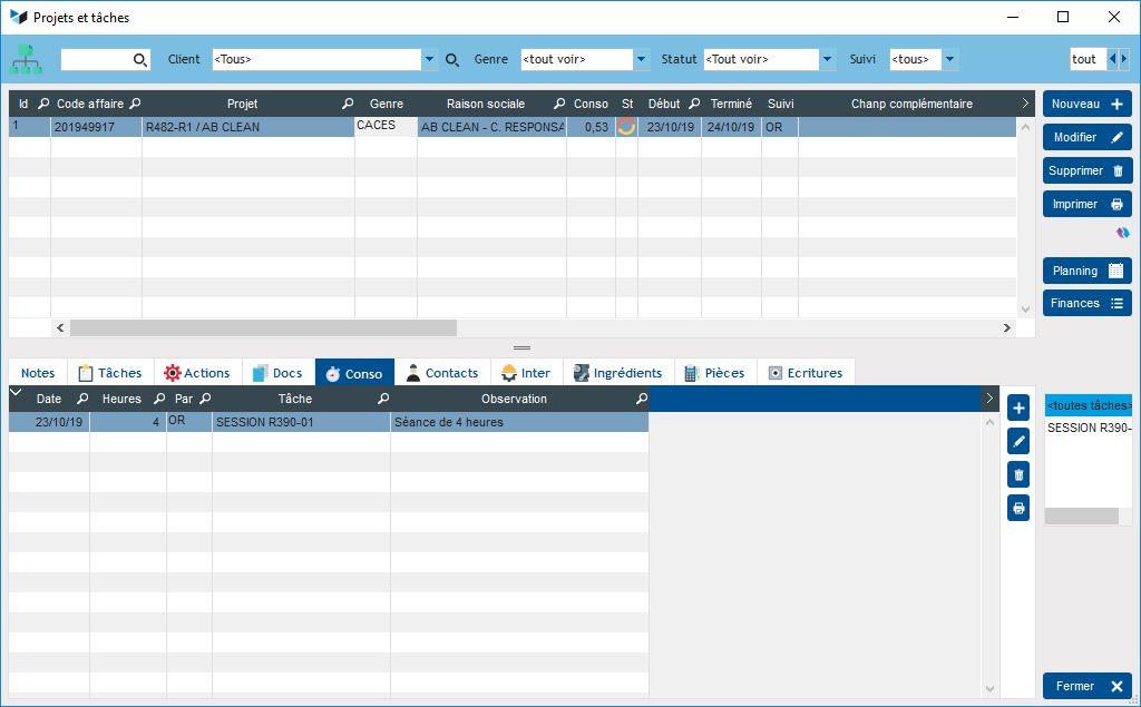 Gestan - Gestion de projets