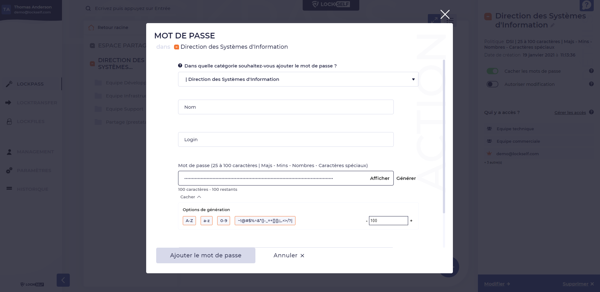 LockPass - Capture d'écran 5