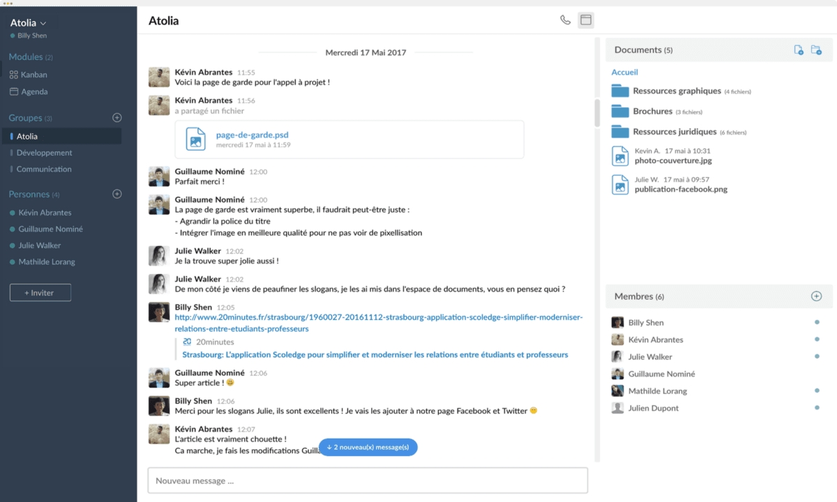 Example of a group discussion and sharing of documentation of a Example of a group discussion and sharing of documentation of a