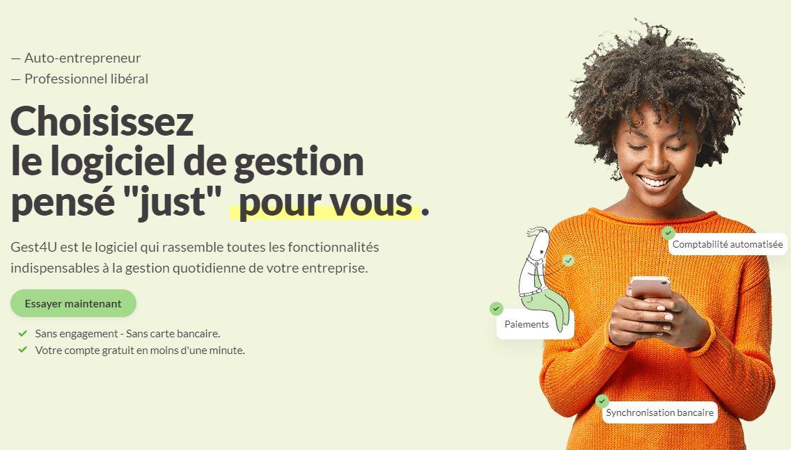 Avis Gest4U : Compta & facturation intuitif - Pour indépendants - Gratuit - Appvizer