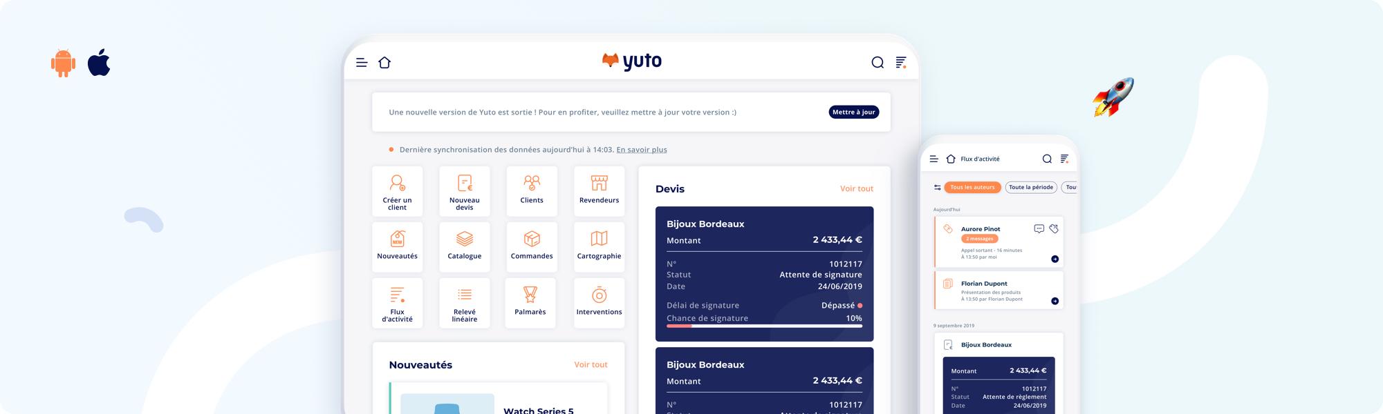 Avis Yuto : Le CRM français mobile connecté - Appvizer