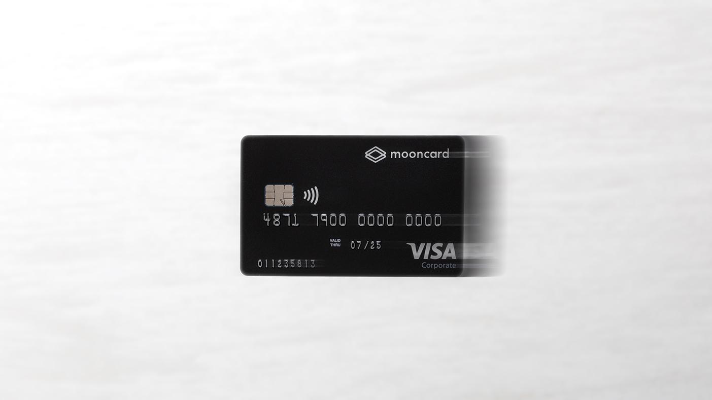 Mooncard - Carte de paiement acceptée sur tout le réseau Visa
