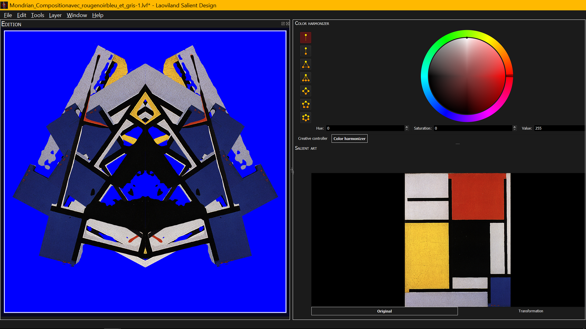 Laoviland Salient Design - ... Ciao Mr. Mondrian!