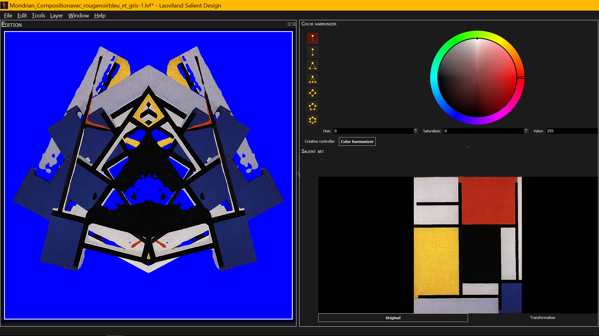 ... Hello Mr. Mondrian! ... Hello Mr. Mondrian!