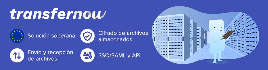 Opiniones TransferNow: Trasferimento di file professionale e sicuro per le aziende - Appvizer